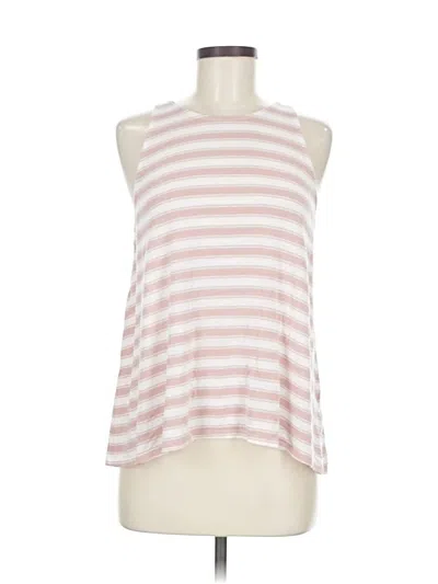Pre-owned Soft Joie Sleeveless Top Pink Halter Neckline Tops