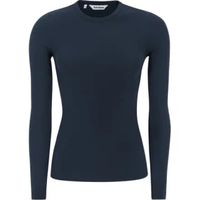 Soft Rebels Srfenja Total Eclipse O-neck Long Sleeve In Blue