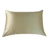 Soft Strokes Silk Brown Luxury Pure Mulberry Silk Pillowcase In Brown