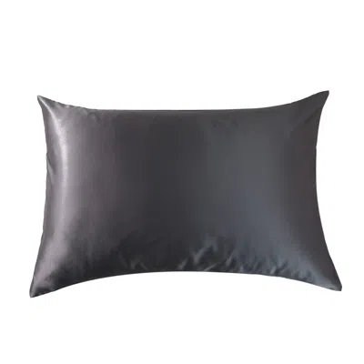 Soft Strokes Silk Grey Luxury Pure Mulberry Silk Pillowcase