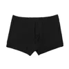 Soft Strokes Silk Knitted Silk Men Trunks In Black