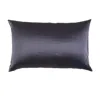 Soft Strokes Silk Luxury Pure Mulberry Silk Pillowcase In Black