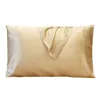 Soft Strokes Silk Neutrals Pure Mulberry Silk Pillowcase - King Size - Beige In Beige/purple