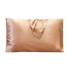 Soft Strokes Silk Pure Mulberry Silk Pillowcase - Standard Size - Rose Gold In Rose Gold