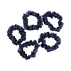 Soft Strokes Silk Women's Blue Pure Mulberry Silk Mini Scrunchie Set Of Five In Navy In Blue