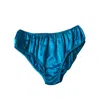 Soft Strokes Silk Women's Green Pure Mulberry Silk Bikini Pantie In Green