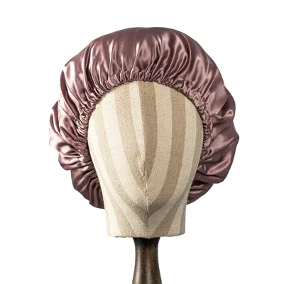 Soft Strokes Silk Women's Pink Pure Mulberry Silk Cocoa Purple Hair Bonnet