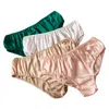 Soft Strokes Silk Women's Pure Mulberry Silk Bikini Panties In Purple