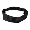 Soft Strokes Silk Women's Pure Mulberry Silk Flat Headband - Set Of Two - Black In Black