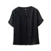 Soft Strokes Silk Women's Pure Mulberry Silk Top Regular Fit - Black In Black