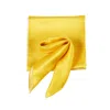 Soft Strokes Silk Women's Pure Silk Scarf Daffodil Solid Colour Collection Gold Small In Gold
