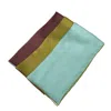 Soft Strokes Silk Women's Pure Silk Scarf Olive Tree Solid Colour Collection Set Of Three Large In Green