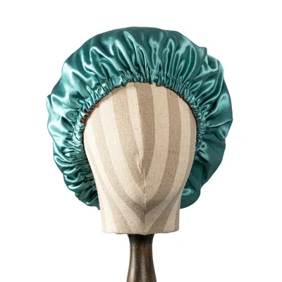 Soft Strokes Silk Women's Red Pure Mulberry Silk Double Layer Bonnet The Venetians