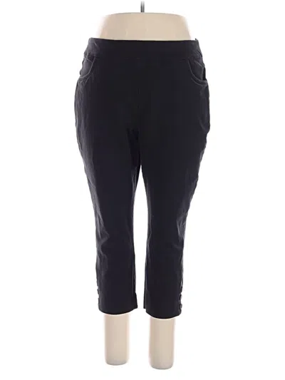 Pre-owned Soft Surroundings Active Pants In Black