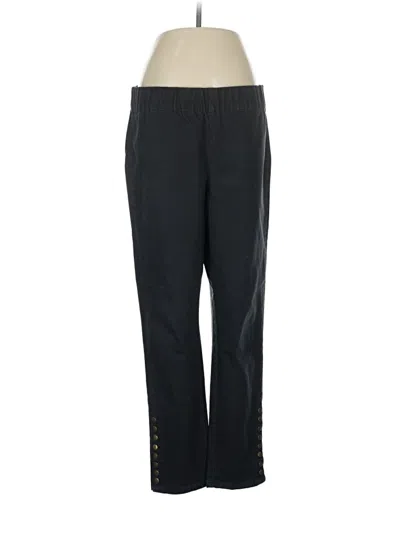 Pre-owned Soft Surroundings Active Pants In Black