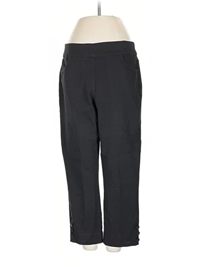 Pre-owned Soft Surroundings Active Pants In Black