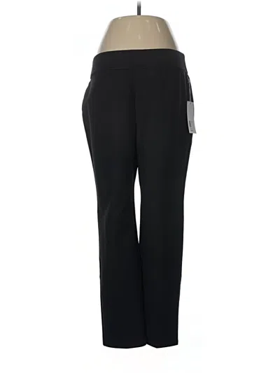 Pre-owned Soft Surroundings Active Pants In Black