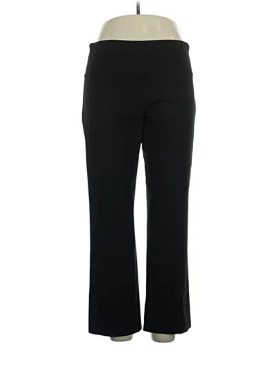 Pre-owned Soft Surroundings Active Pants In Black