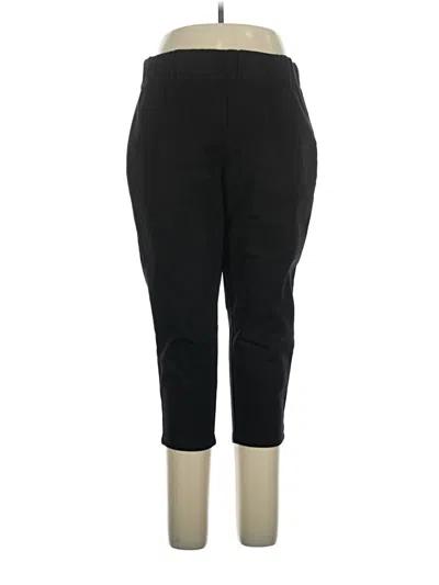 Pre-owned Soft Surroundings Active Pants In Black