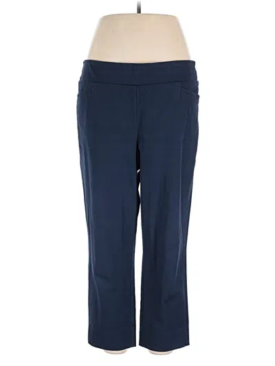 Pre-owned Soft Surroundings Active Pants In Blue