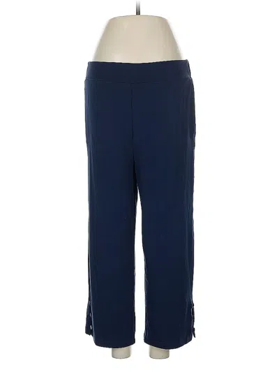 Pre-owned Soft Surroundings Active Pants In Blue