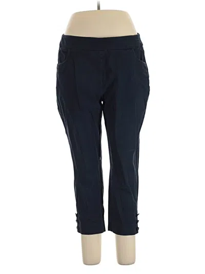 Pre-owned Soft Surroundings Active Pants In Blue