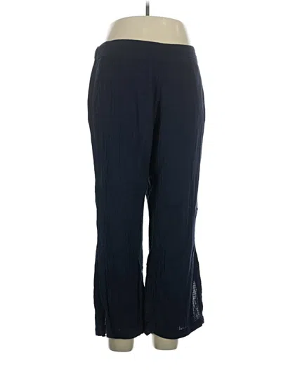 Pre-owned Soft Surroundings Active Pants In Blue