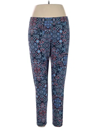 Pre-owned Soft Surroundings Active Pants In Blue