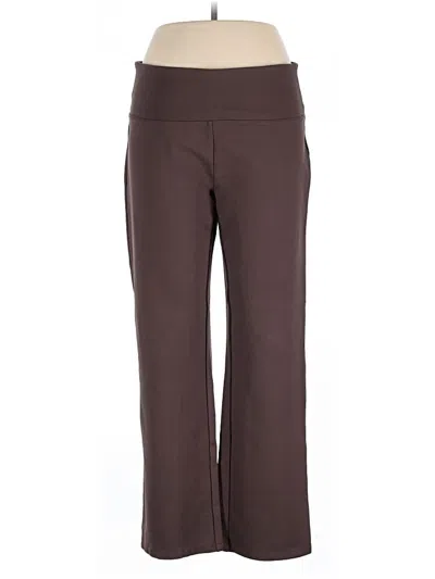 Pre-owned Soft Surroundings Active Pants In Brown