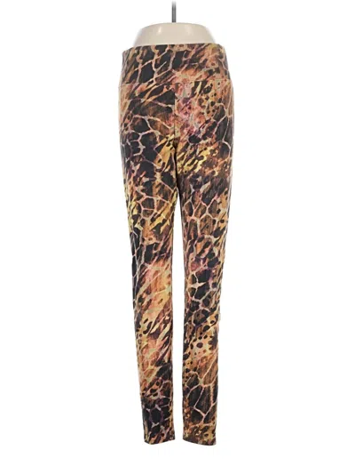 Pre-owned Soft Surroundings Active Pants In Gold