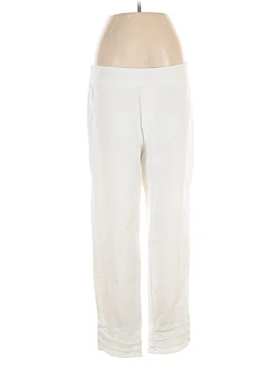Pre-owned Soft Surroundings Active Pants In White