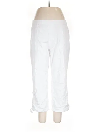 Pre-owned Soft Surroundings Active Pants In White