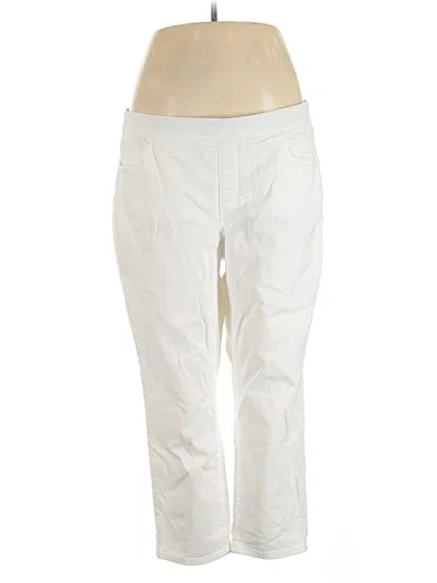 Pre-owned Soft Surroundings Active Pants In White