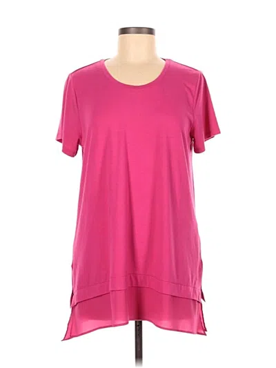 Pre-owned Soft Surroundings Active T-shirt In Pink