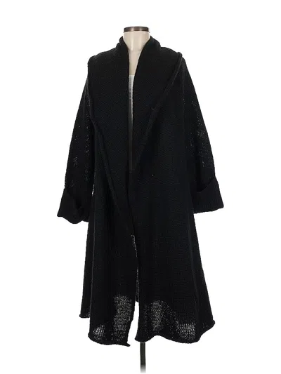 Pre-owned Soft Surroundings Cardigan Sweater In Black