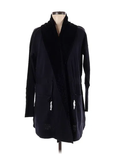 Pre-owned Soft Surroundings Cardigan Sweater In Black