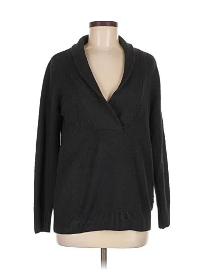 Pre-owned Soft Surroundings Cardigan Sweater In Black