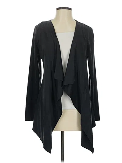 Pre-owned Soft Surroundings Cardigan Sweater In Black