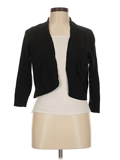 Pre-owned Soft Surroundings Cardigan Sweater In Black
