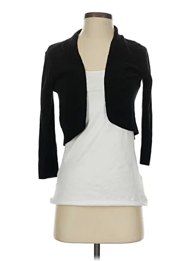 Pre-owned Soft Surroundings Cardigan Sweater In Black