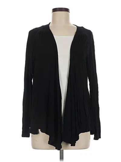 Pre-owned Soft Surroundings Cardigan Sweater In Black
