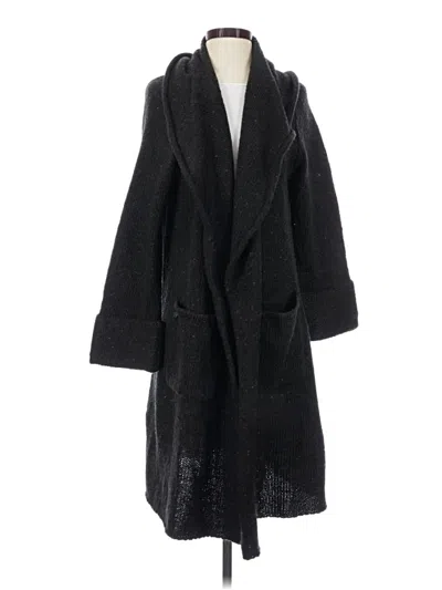 Pre-owned Soft Surroundings Cardigan Sweater In Black