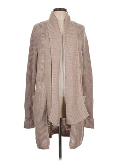 Pre-owned Soft Surroundings Cardigan Sweater In Brown