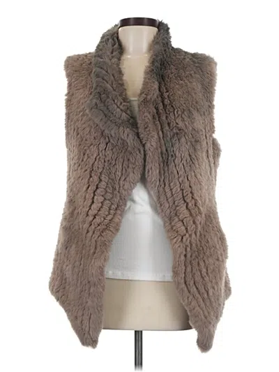 Pre-owned Soft Surroundings Cardigan Sweater In Brown