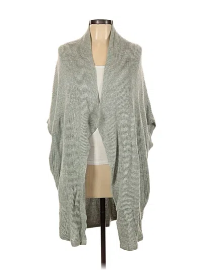 Pre-owned Soft Surroundings Cardigan Sweater In Gray