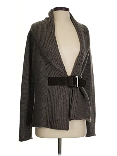 Pre-owned Soft Surroundings Cardigan Sweater In Gray
