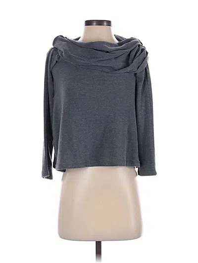Pre-owned Soft Surroundings Cardigan Sweater In Gray
