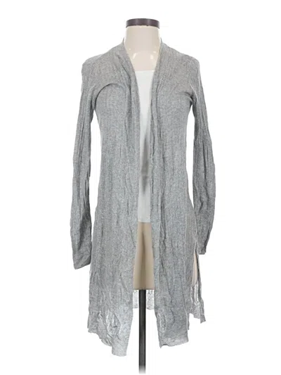 Pre-owned Soft Surroundings Cardigan Sweater In Gray