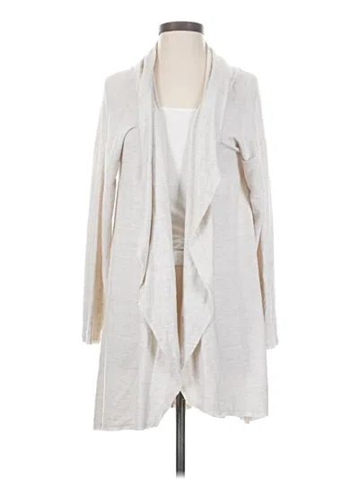 Pre-owned Soft Surroundings Cardigan Sweater In Gray