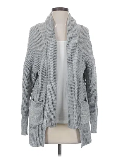 Pre-owned Soft Surroundings Cardigan Sweater In Gray
